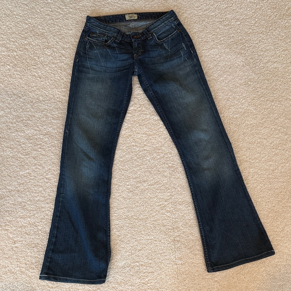 BKE Dark Blue Flare Women's Jeans